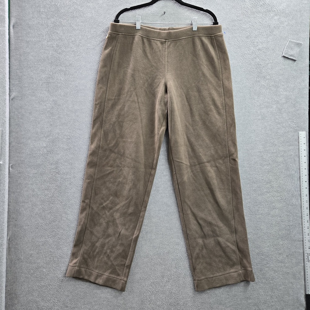 Tommy Bahama Women Pants L Brown Sweatpants Lounge 31" Inseam
